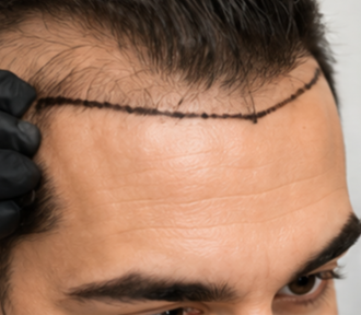 Scalp micro pigmentation service